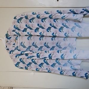 Rebecca Minkoff  Blazer Floral Print